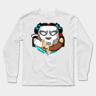 Casey Jones emoji Long Sleeve T-Shirt